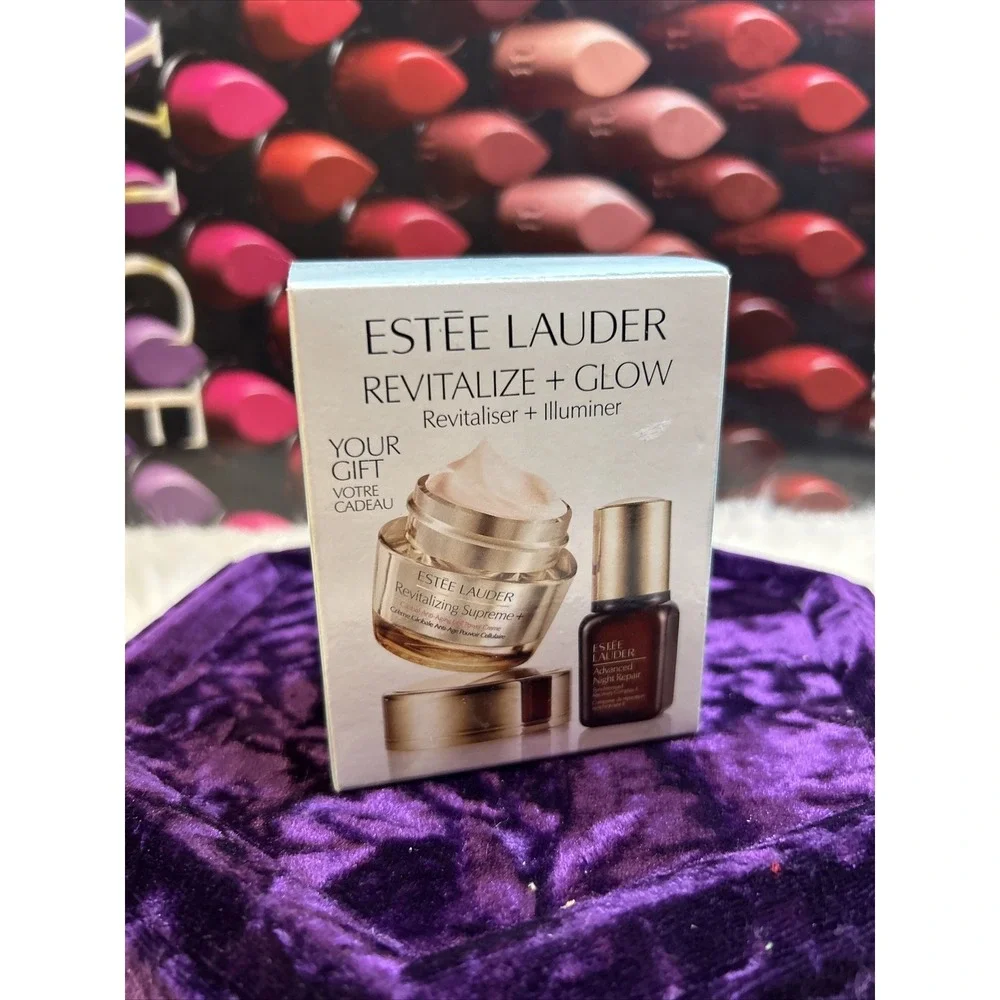 Estee Lauder Revitalize + Glow  Revitaliser + Illuminer